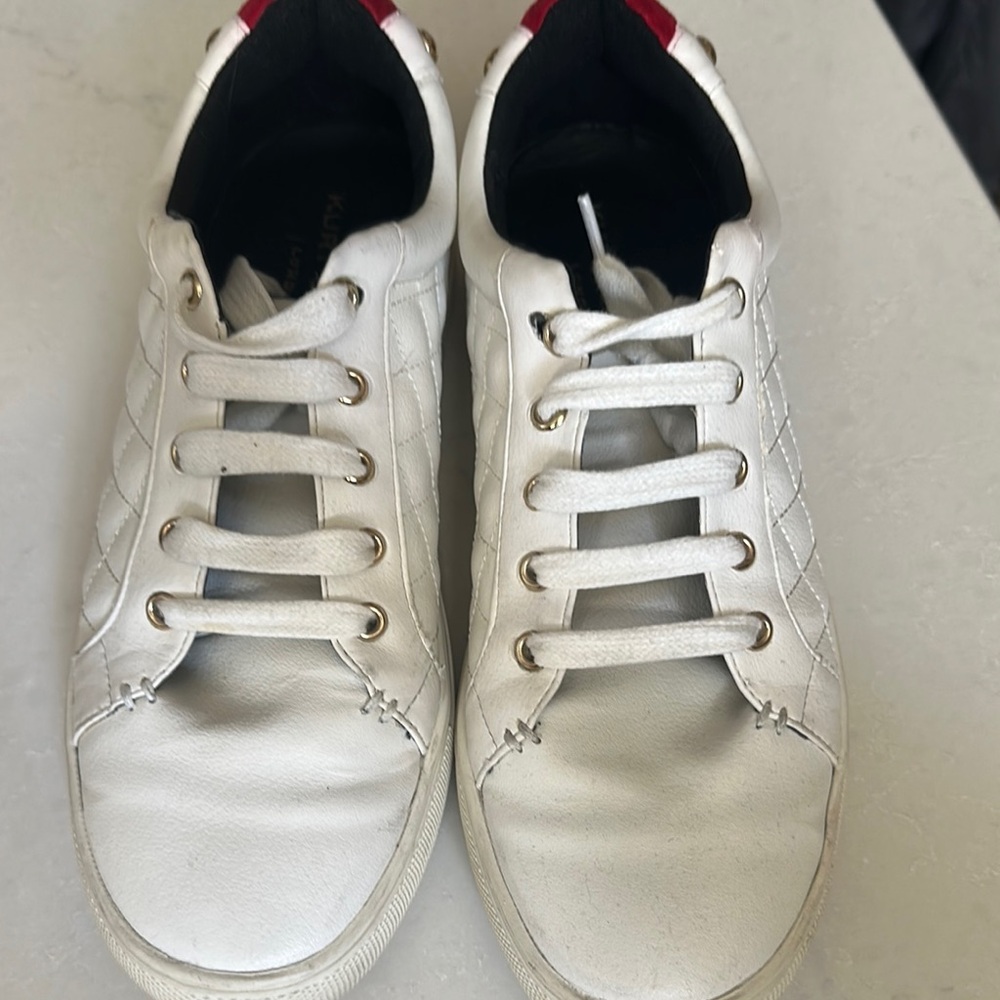 Kurt Geiger White Sneakers with embellished back